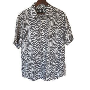 Banana Republic 100% Cotton Slim Fit Button Down Polo Shirt